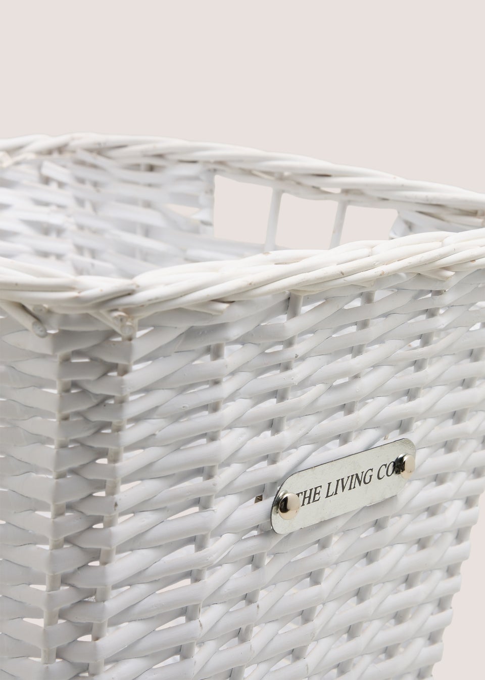 White Living Co Basket