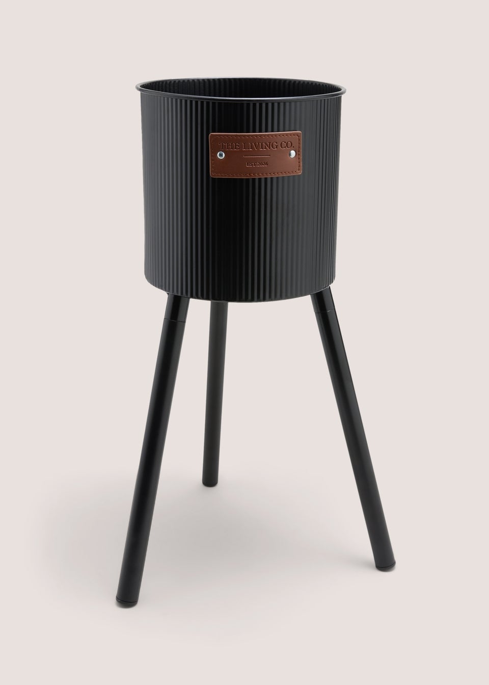 The Living Co Black Planter