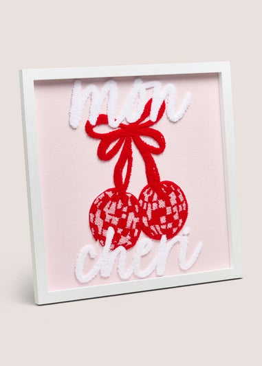 Red Mon Cheri Wall Art