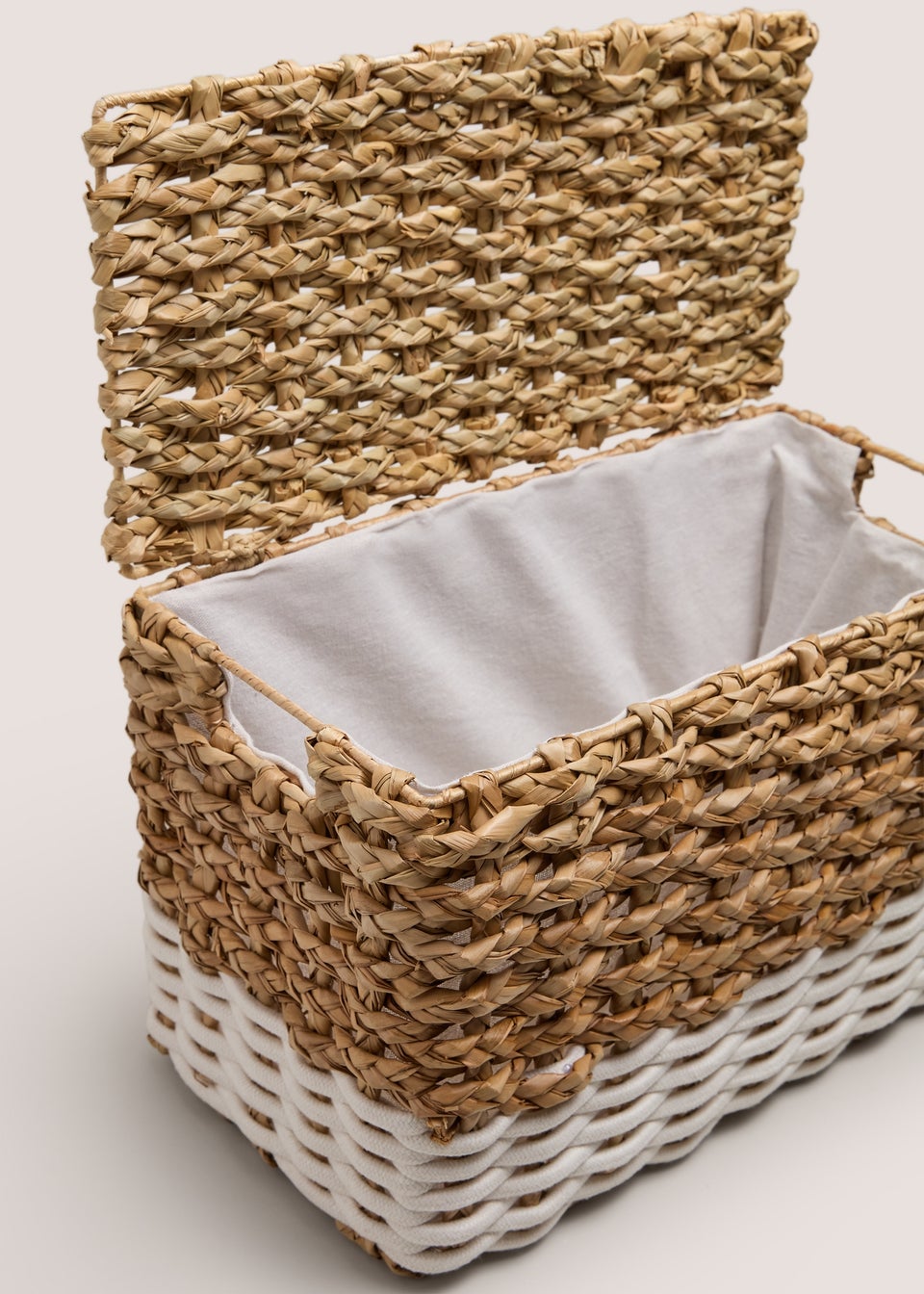 Natural Woven Storage Trunk