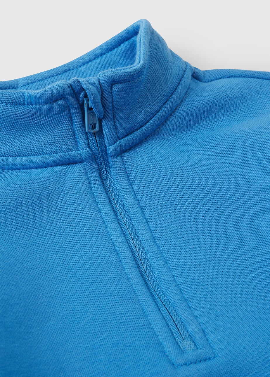 Boys Blue Sweatshirt & Jogging Bottom Set (1-7yrs)