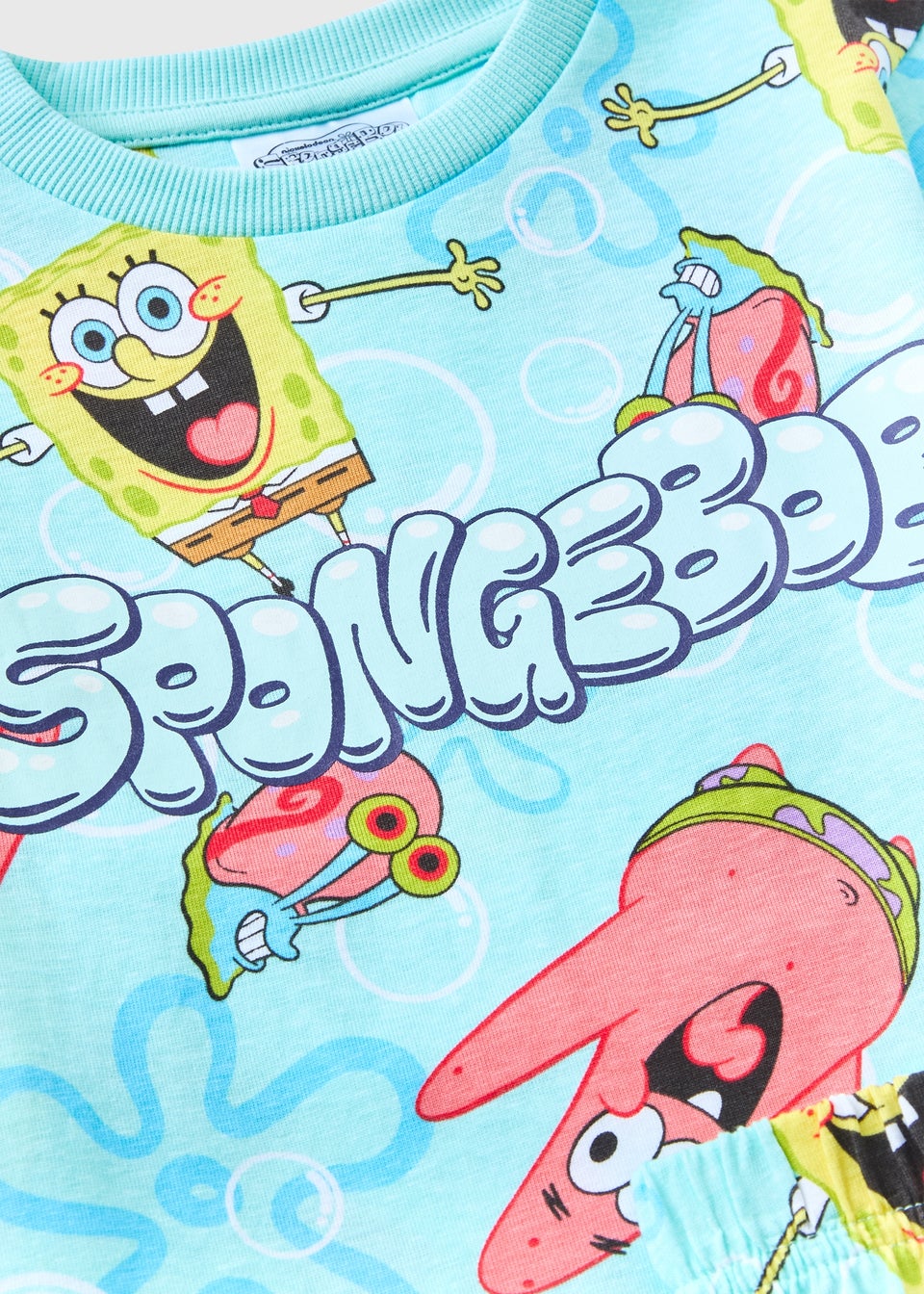 Spongebob Boys Blue Pyjama Set (7-13yrs)