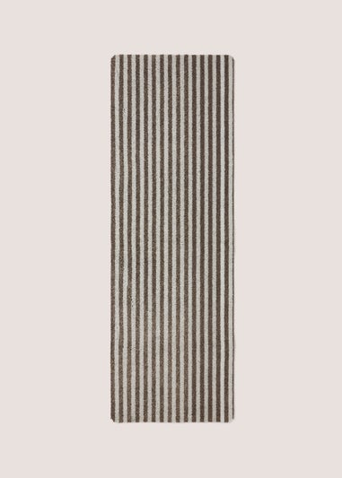 Brown Stripe Costa Door Mat