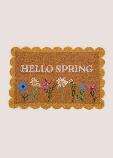 Hello Spring Doormat