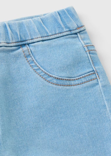 Girls Light Wash Jeggings (1-7yrs)