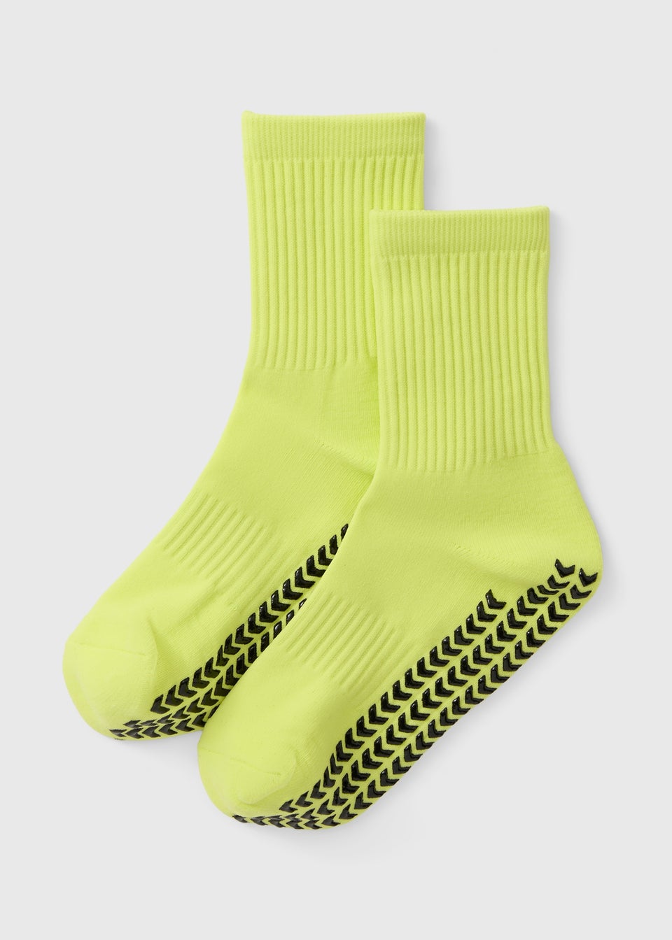 Boys Neon Football Grippy Socks (Younger 6-Older 6.5)