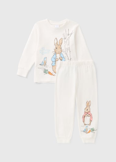 Peter Rabbit Girls Cream Pyjama Set (1-6yrs)