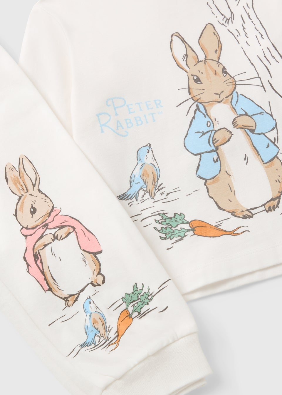 Peter Rabbit Girls Cream Pyjama Set (1-6yrs)