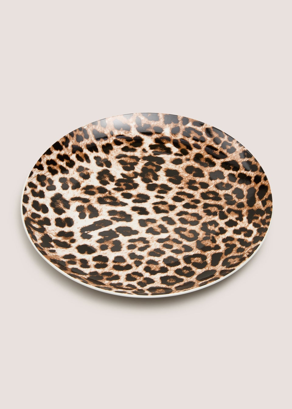 Leopard Print Dinner Plate