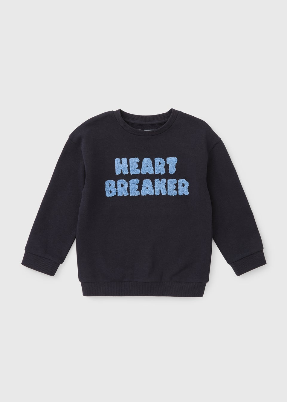 Boys Navy Heart Breaker Sweatshirt (1-7yrs)