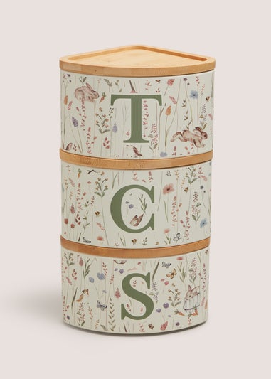 Rabbit Corner Stackable Canisters