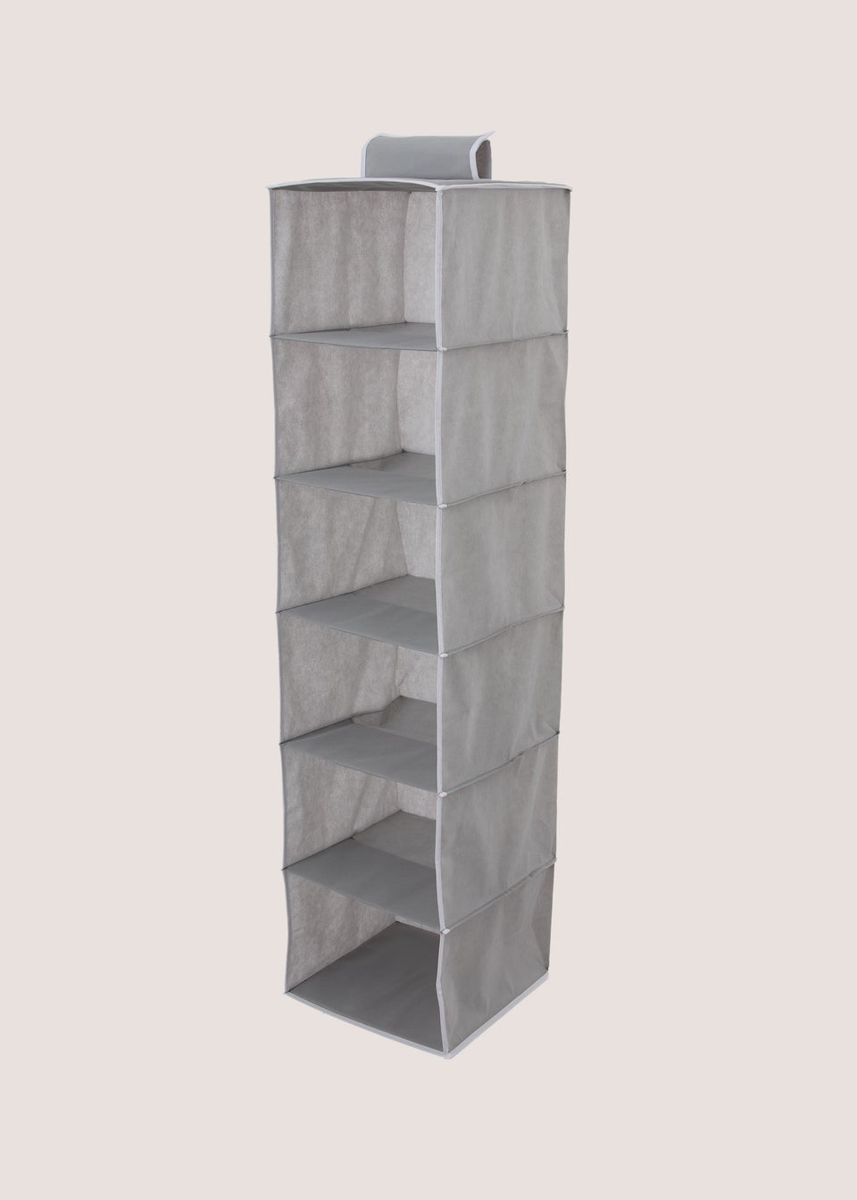 Grey Hanging Wardrobe Organiser