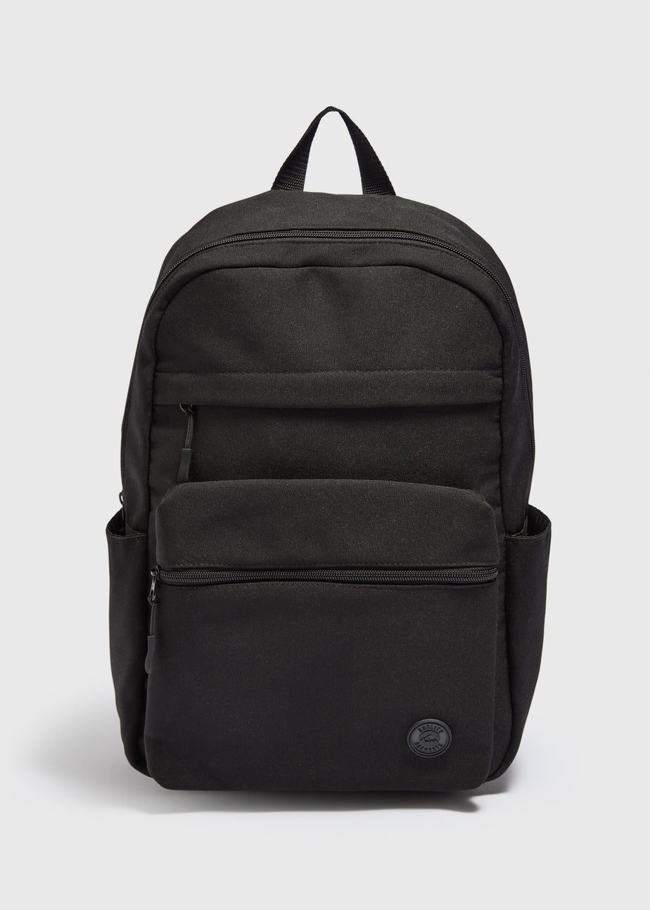 Black Multi Pocket Backpack