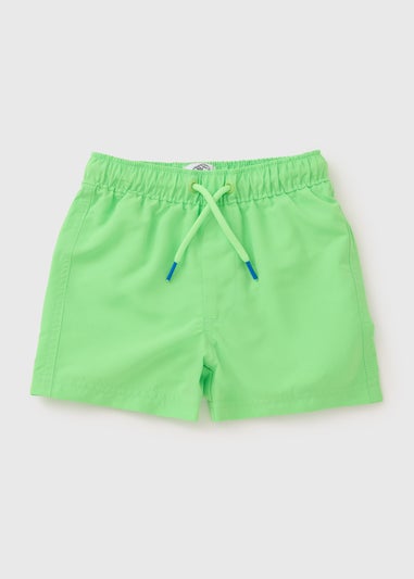 Boys Lime Swimming Shorts (1-7yrs)
