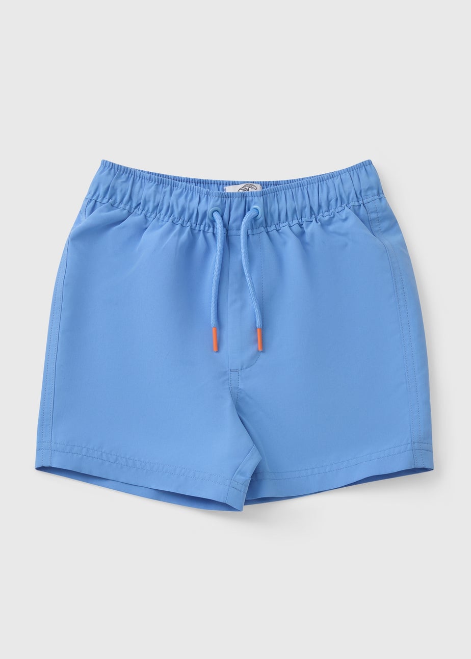 Boys Light Blue Swim Shorts (1-7yrs)