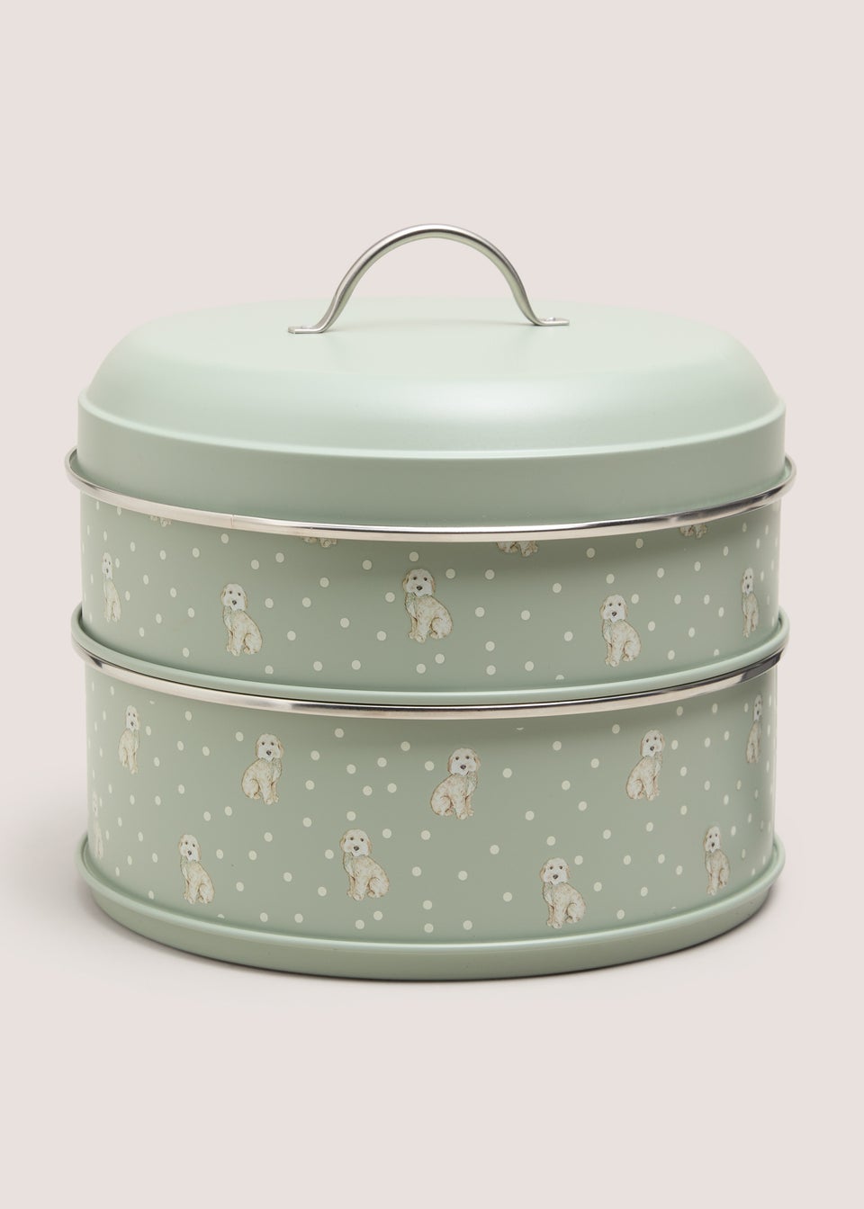 Green Cockapoo Stackable Cake Tin