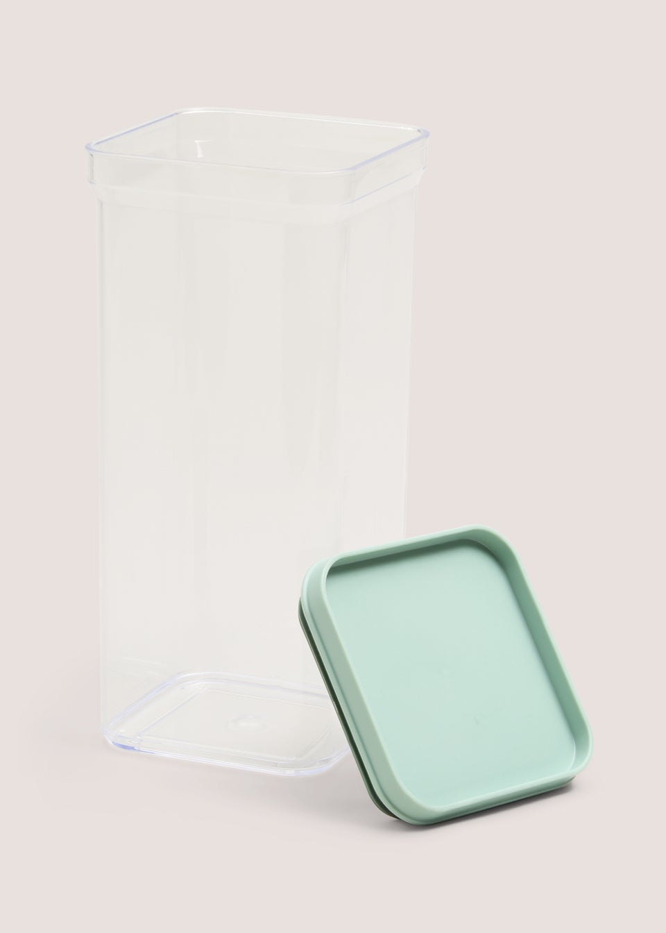 Green Stackable Storage Jar