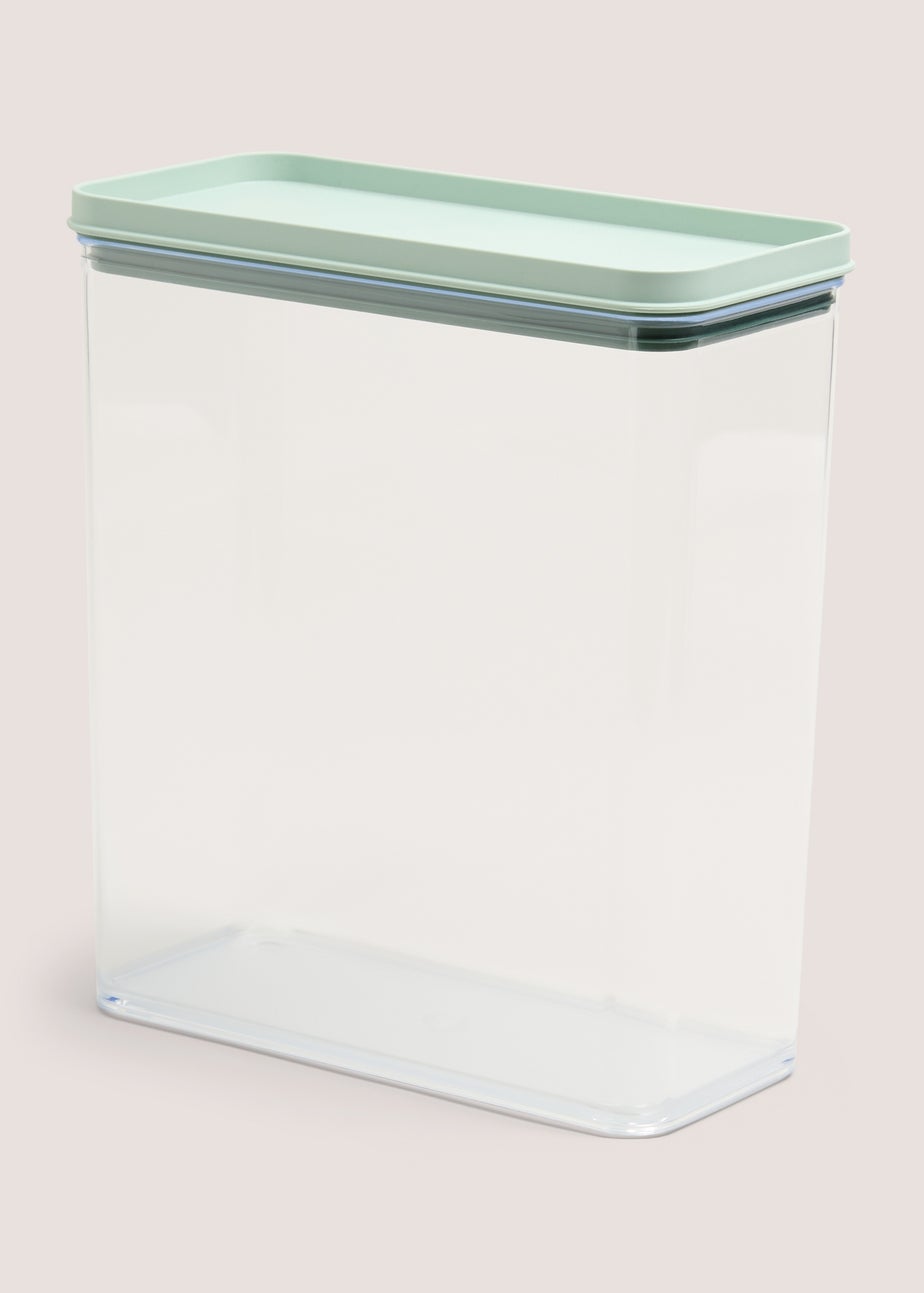 Green Stackable Large Storage Jar