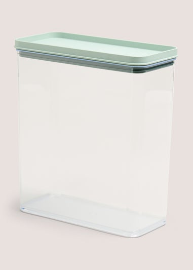 Green Stackable Large Storage Jar