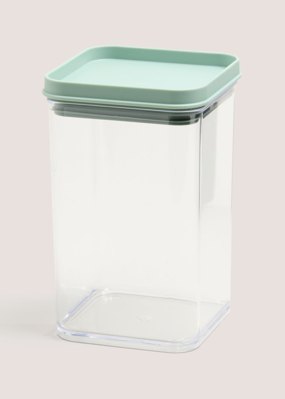 Green Stackable Small Storage Jar