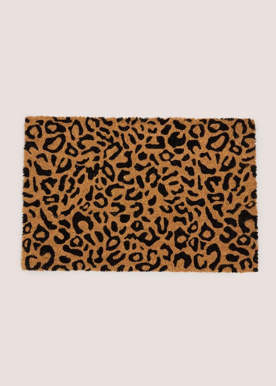 Leopard Grounded Door Mat