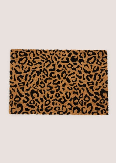 Leopard Grounded Door Mat