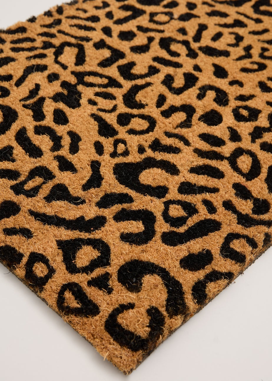 Leopard Grounded Door Mat