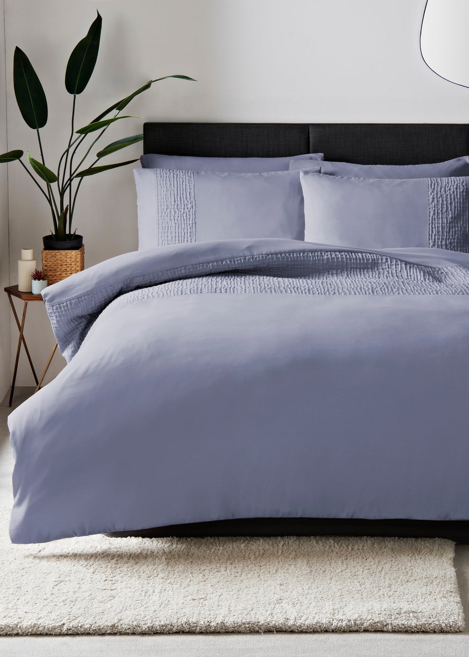 Blue Geo Pinsonic Duvet Set
