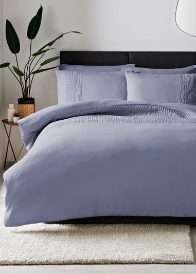 Blue Geo Pinsonic Duvet Set