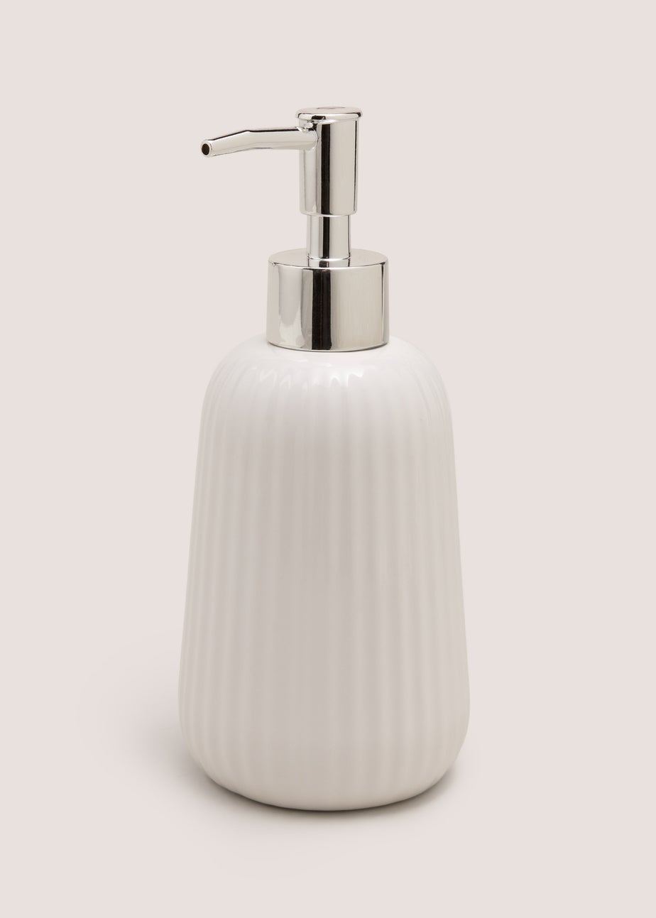 White Soap Dispenser