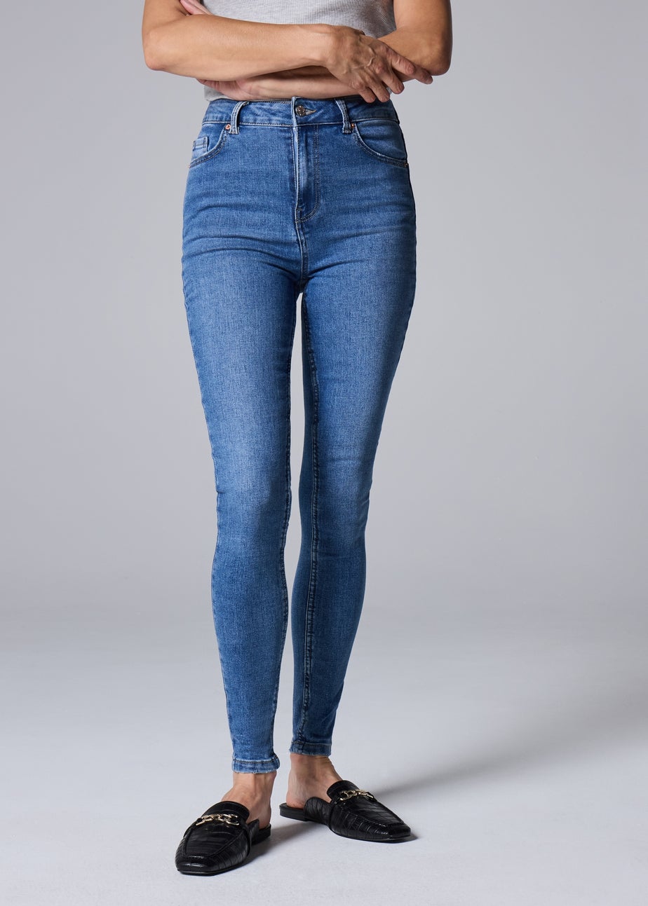 Papaya Petite April Midwash Super Skinny Jeans