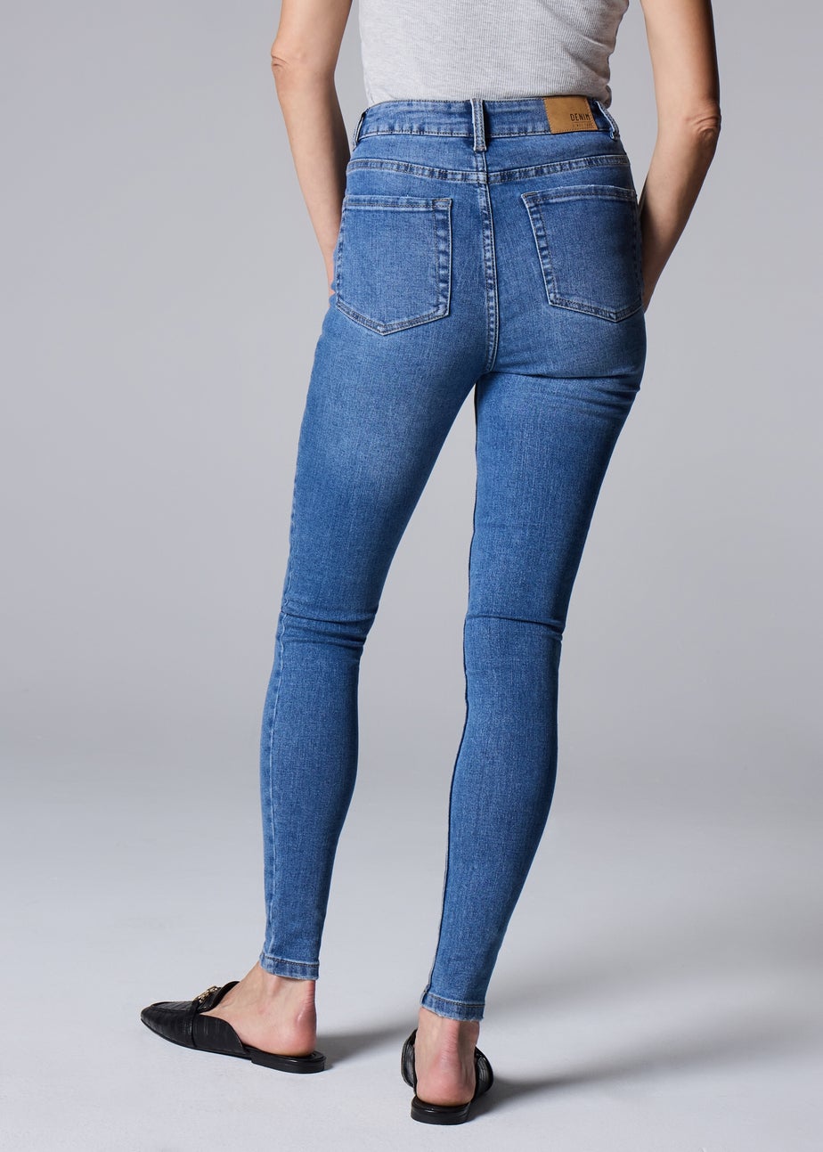 Papaya Petite April Midwash Super Skinny Jeans
