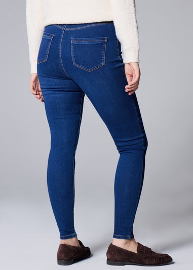 Papaya Petite Darkwash Jessie High Waisted Skinny Jeans