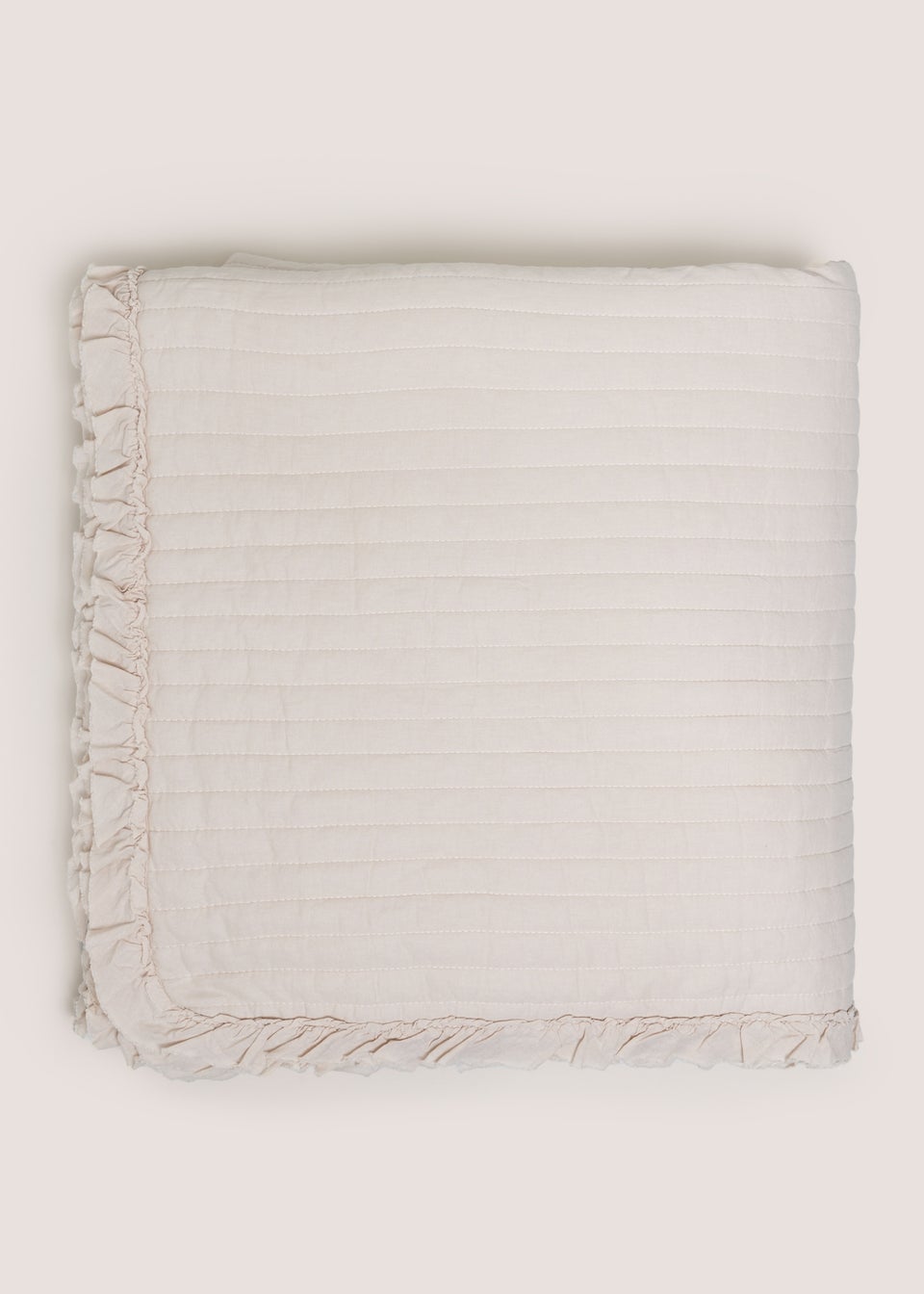 Natural Quilted Bedspread