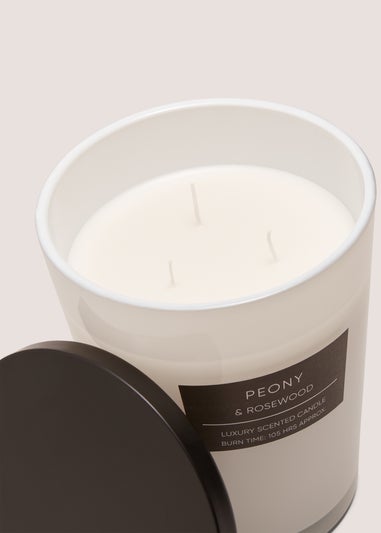 White Peony & Rosewood Elegance Candle