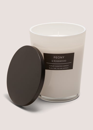 White Peony & Rosewood Elegance Candle