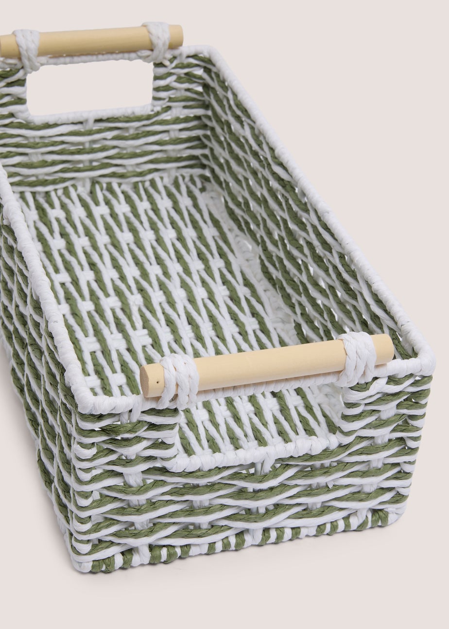 Green Rope Storage Tray