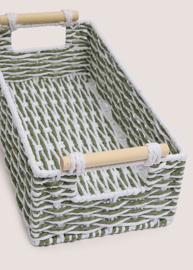 Green Rope Storage Tray