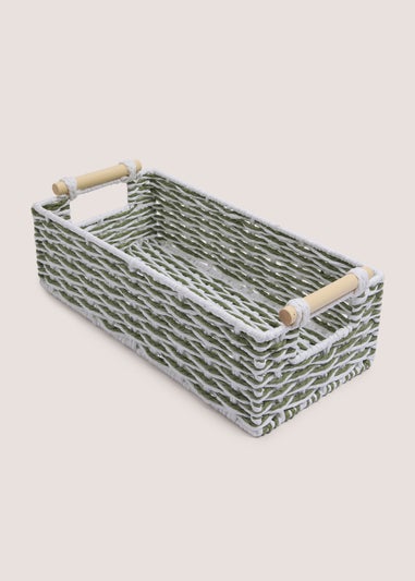 Green Rope Storage Tray
