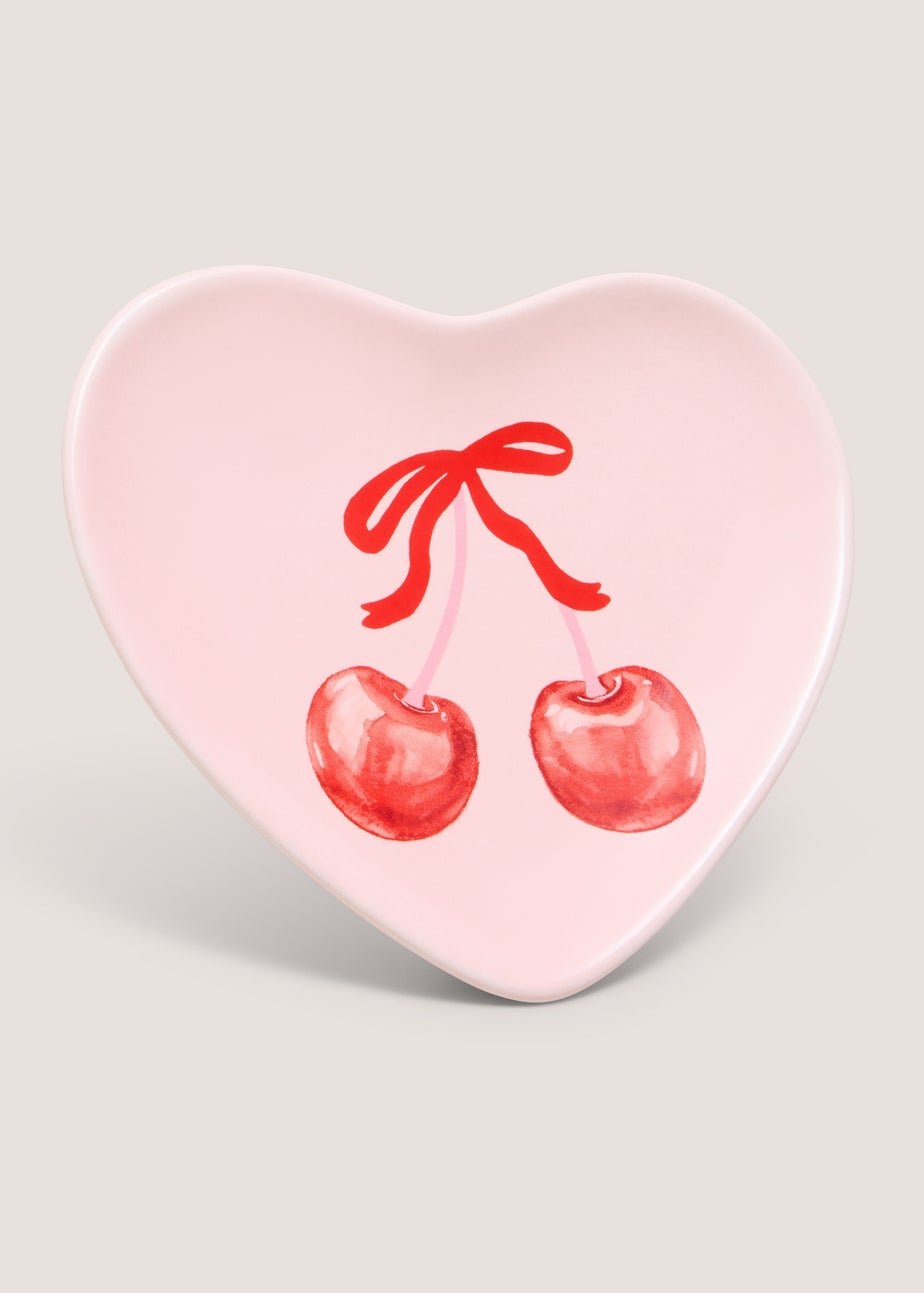 Pink Cherry Trinket Dish