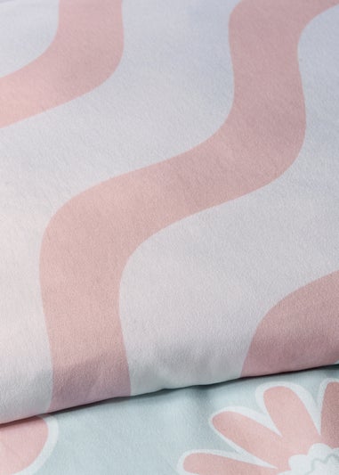 Blue Daisy Duvet Set