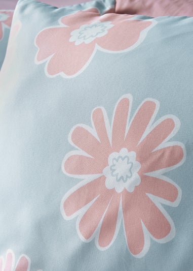 Blue Daisy Duvet Set