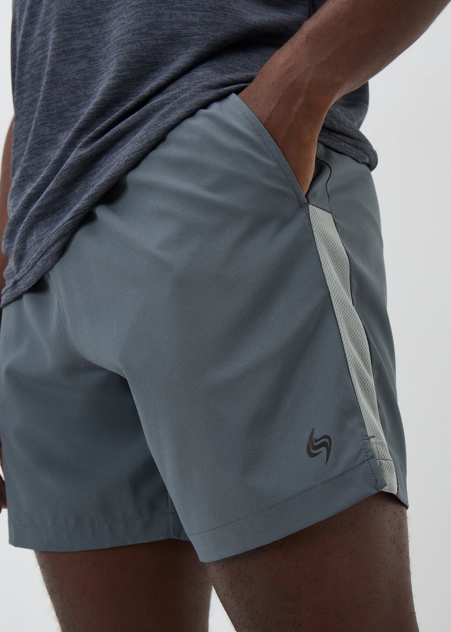 Souluxe Charcoal  Basic Sport Shorts