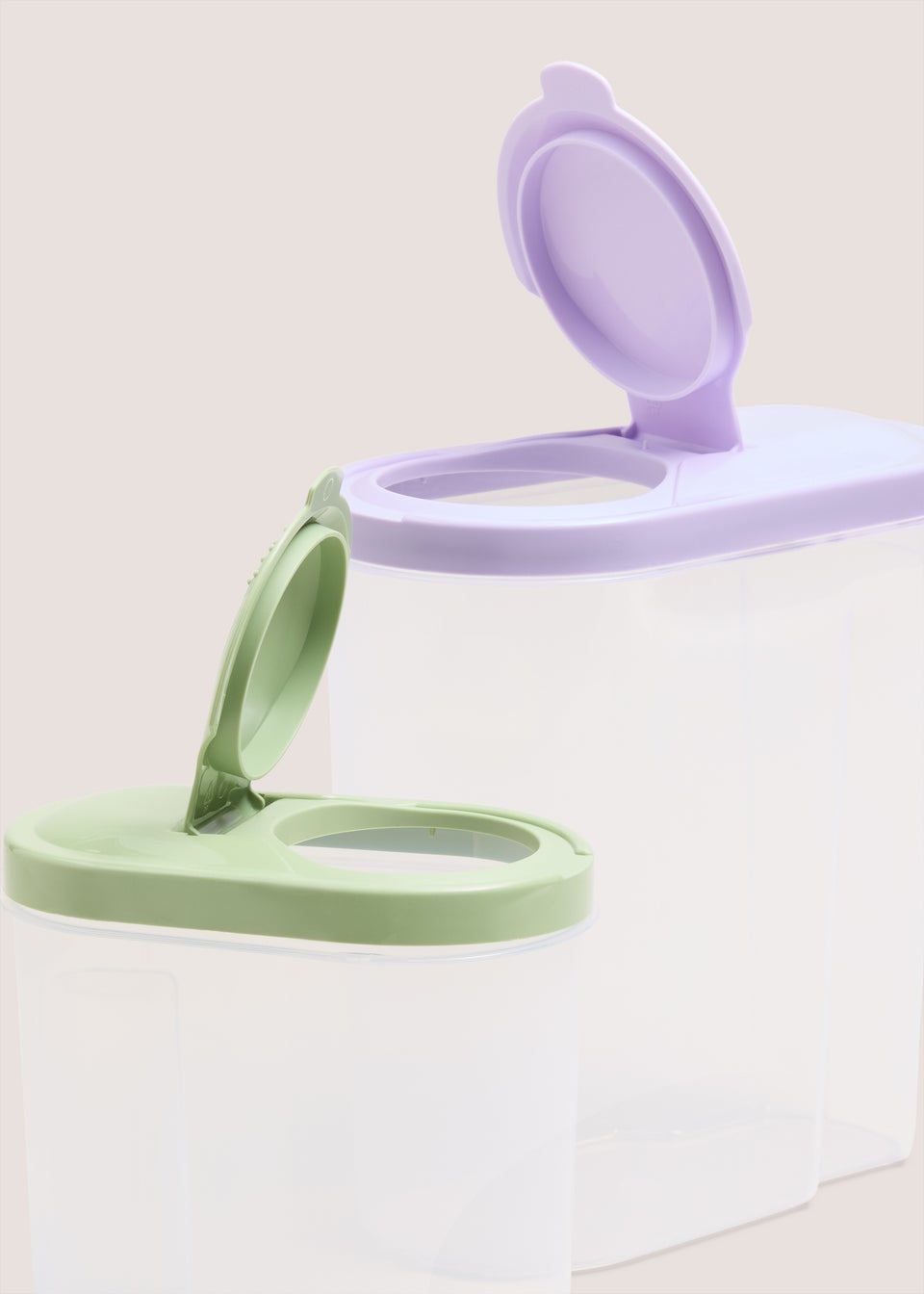 2 Piece Cereal Containers