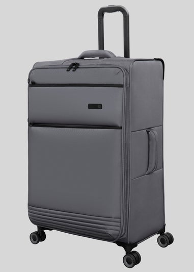 IT Luggage Equivocal Grey Soft Suitcase