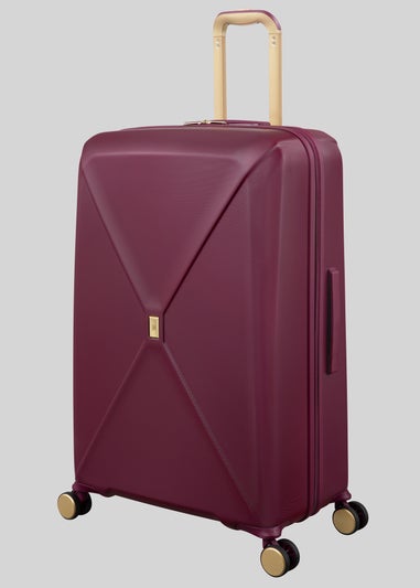 IT Luggage Statuesque Burgundy Hardshell Suitcase