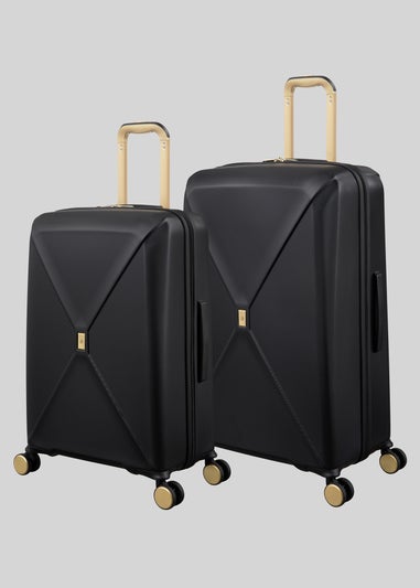 IT Luggage Statuesque Black Hardshell Suitcase