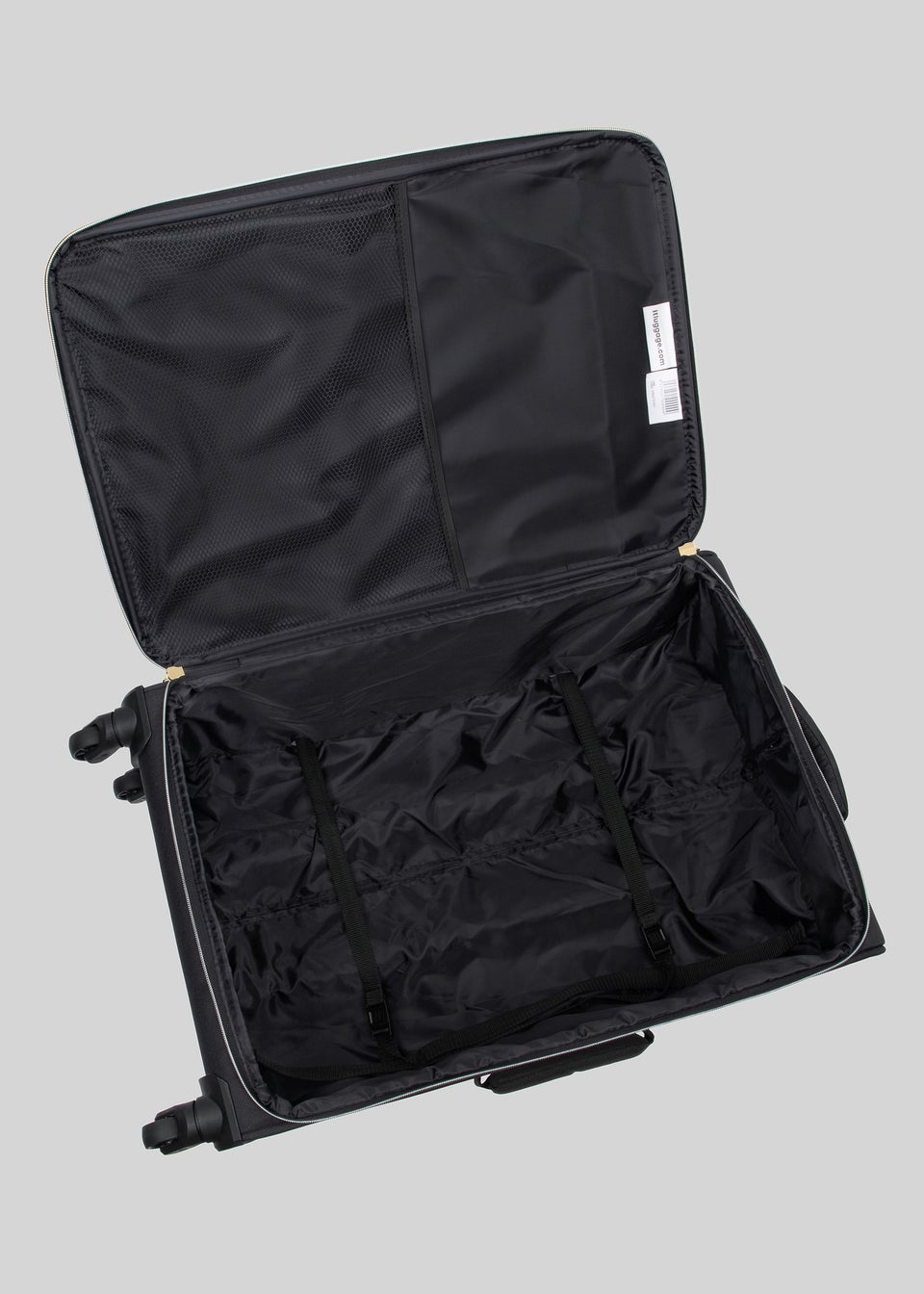 IT Luggage Ravishing Black Soft Suitcase