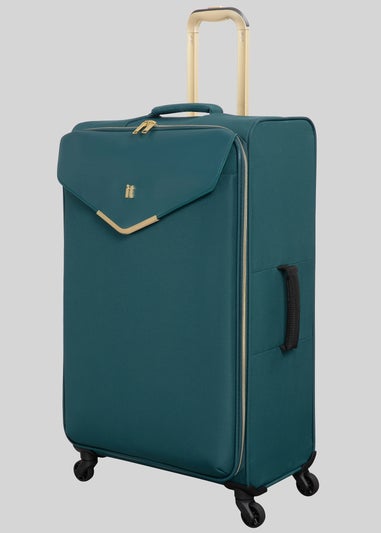 IT Luggage Ravishing Teal Soft Suitcase
