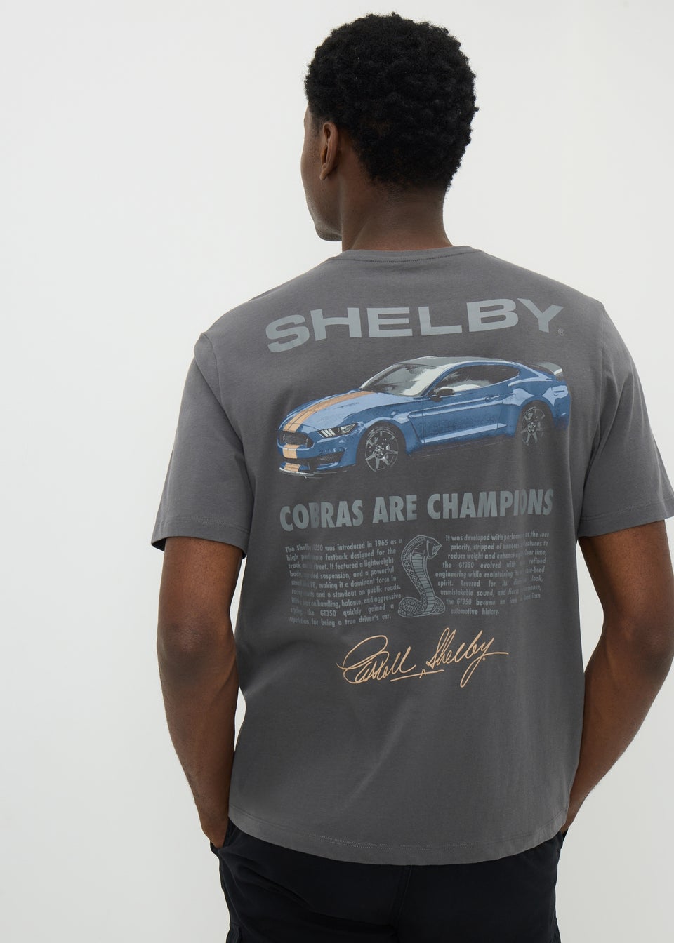 Grey Shelby Printed T-Shirt